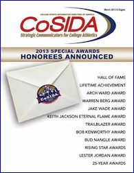 March 2013 CoSIDA E-Digest edition available for viewing, PDF download
